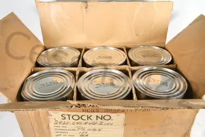 VINTAGE UNOPENED CASE of 6 Cans 150 Total AC-165 Aviation SPARK PLUG - NEW 1956 
